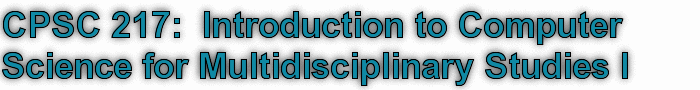 Introduction to Computer Science for Multidisciplinary Studies I