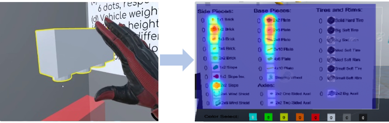 Eye-tracking VR